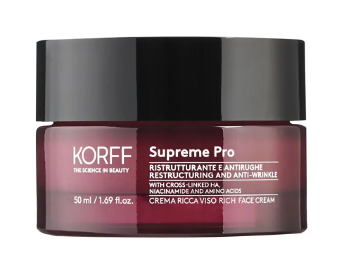 KORFF SUPREME PRO RISTRUTTURANTE ANTIRUGHE CREMA RICCA VISO 50ML